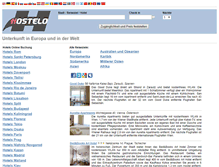 Tablet Screenshot of hostelo.de