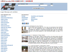Tablet Screenshot of hostelo.se